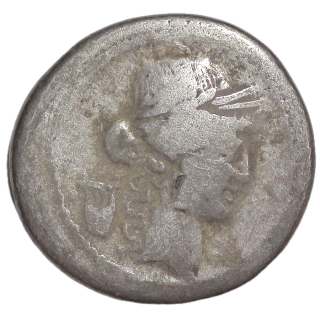 Italie - Rome, Claude (42 av. J.C), Denier