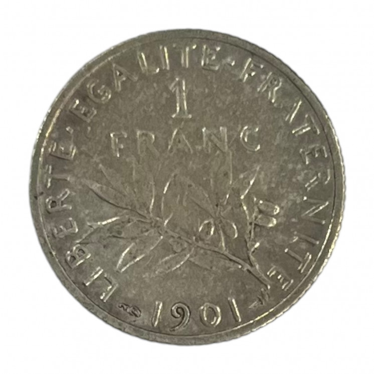 1 Francs Semeuse 1901 Argent