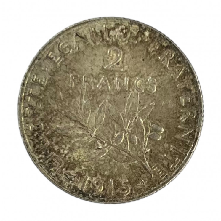 2 Francs Semeuse 1915 Argent