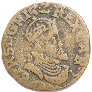 France - Artois, Philippe V (1556-1598), Liard