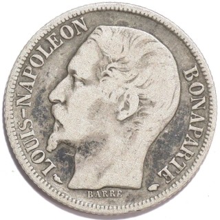 France - Napoléon III, 1 Franc, 1852, A