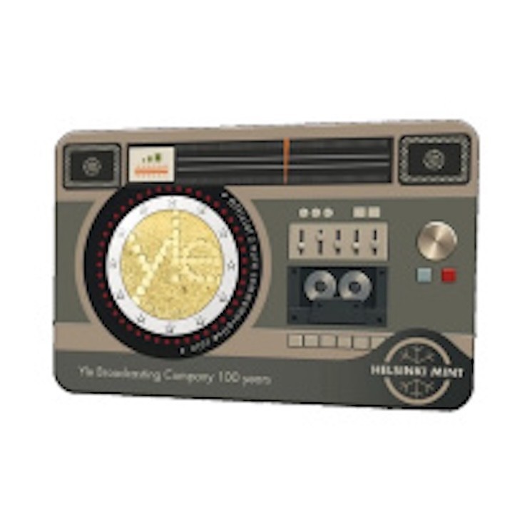2026 - Finlande 2€ 100 ans de la radiodiffusion, UNC