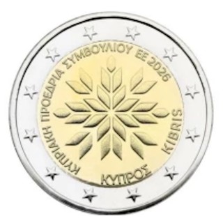 2026 - Chypre 2€ Présidence du Conseil