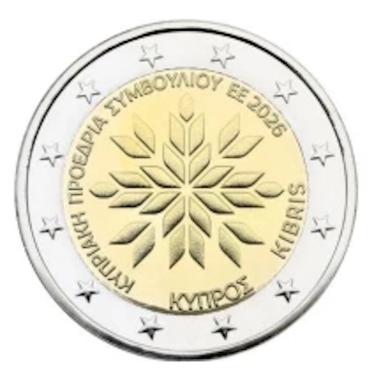2026 - Chypre 2€ Présidence du Conseil