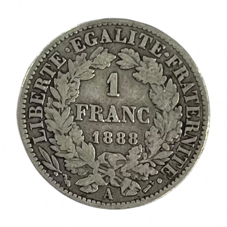 1 Francs Cérès 1888 A Argent