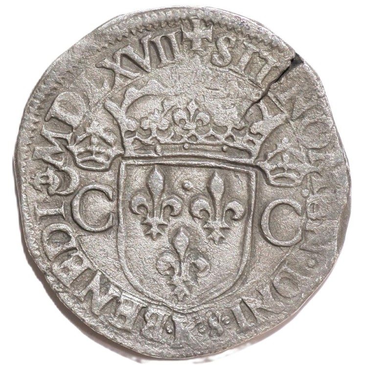 France - Charles IX, Teston, 1567, K