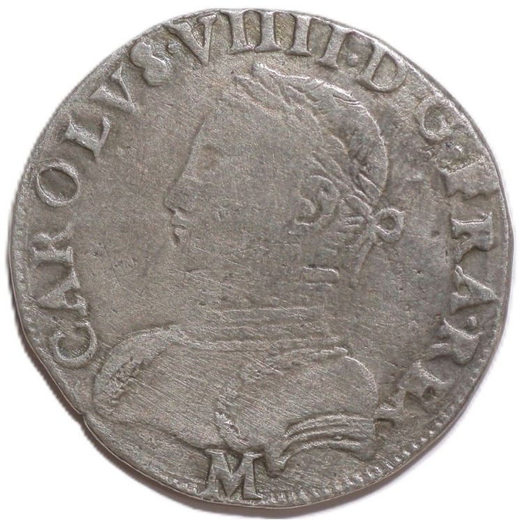 France - Charles IX, Teston, 1570, M (R2)