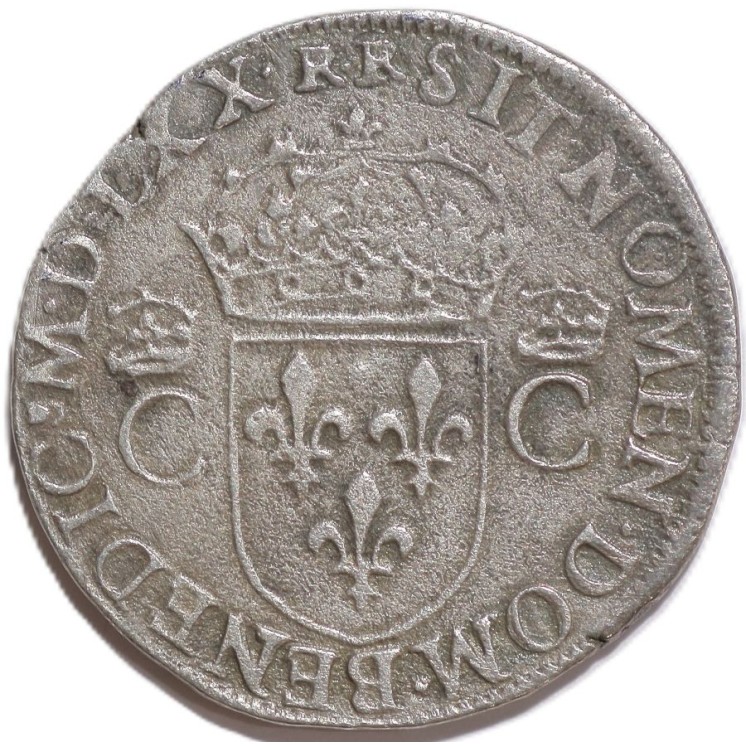 France - Charles IX, Teston, 1570, M (R2)