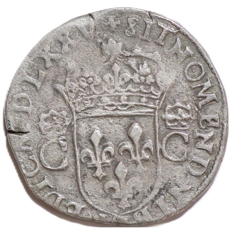 France - Carles IX, Teston, 1575, 9