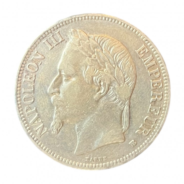 5 Francs Napoléon III 1869 BB