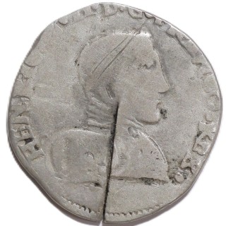 France - Henri II, Teston, 1561, T