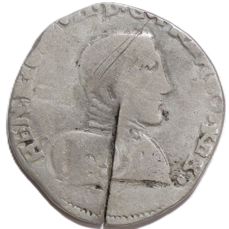 France - Henri II, Teston, 1561, T