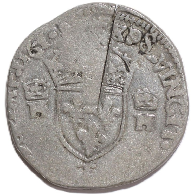 France - Henri II, Teston, 1561, T