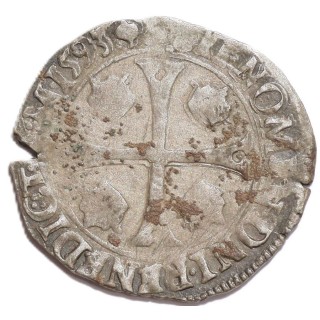 France - Charles X, Douzain, 1593, D