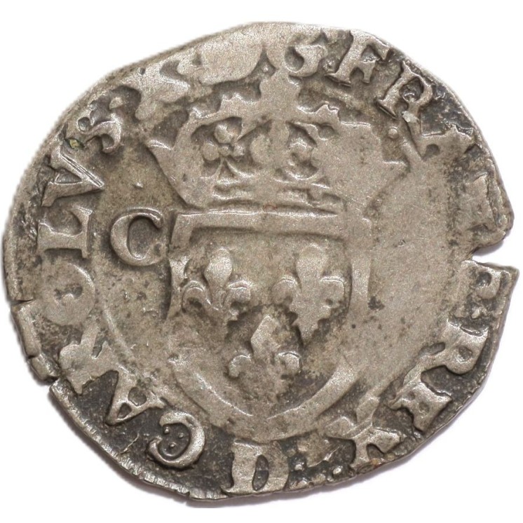 France - Charles X, Douzain, 1593, D