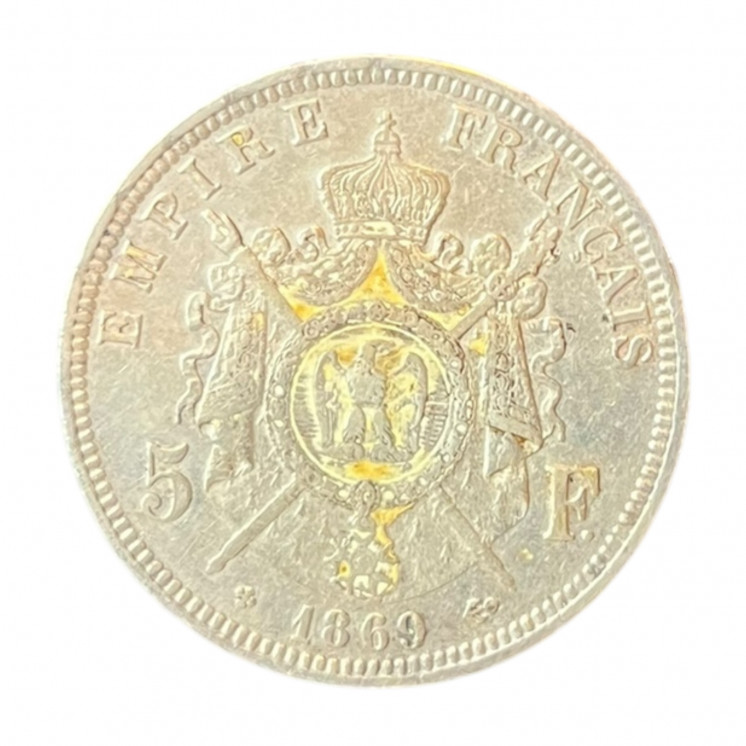 5 Francs Napoléon III 1869 BB