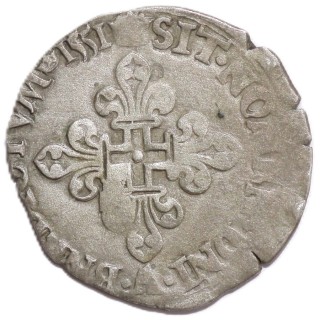 France, Henri II, Sol, Parisis, 1551, A