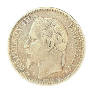 5 Francs Napoléon III 1869 BB