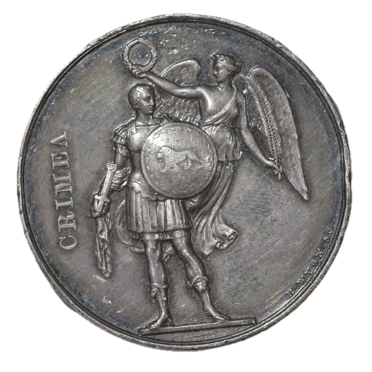 Royaume-Uni - Victoria (1837-1901), Médaille de Crimée, 1854