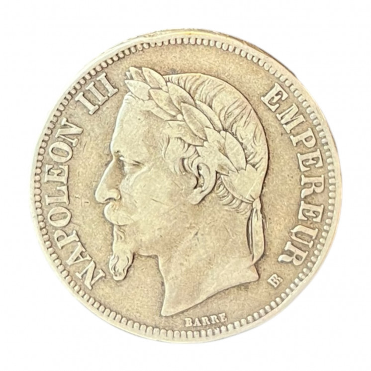 5 Francs Napoléon III 1869 BB