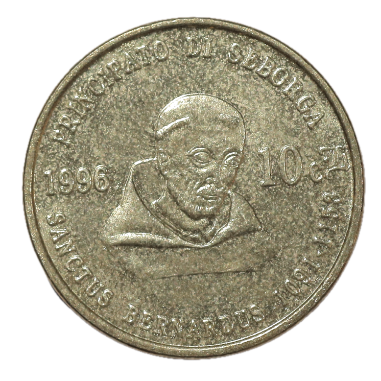 Italie, Seborga - Giorgio Ier, 10 centimes, 1996