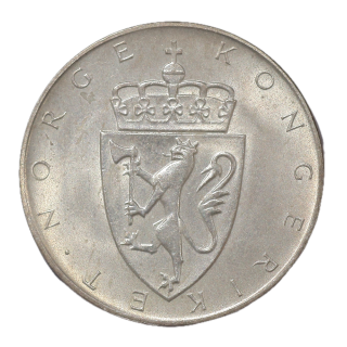 Norvège - 10 Couronnes, 1964