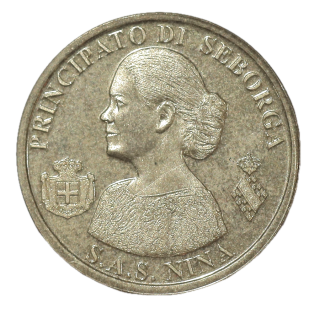 Italie, Seborga - Princesse Nina, 1 Luigini, 2024