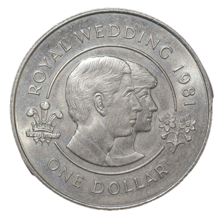 Royaume - Uni, Bermudes - 1 Dollard, 1981