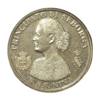 Italie, Seborga - Princesse Nina, 1 Luigini, 2024