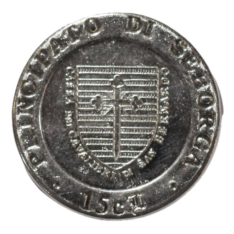 Italie, Seborga - Giorgio Ier, 15 Centimes, 1995