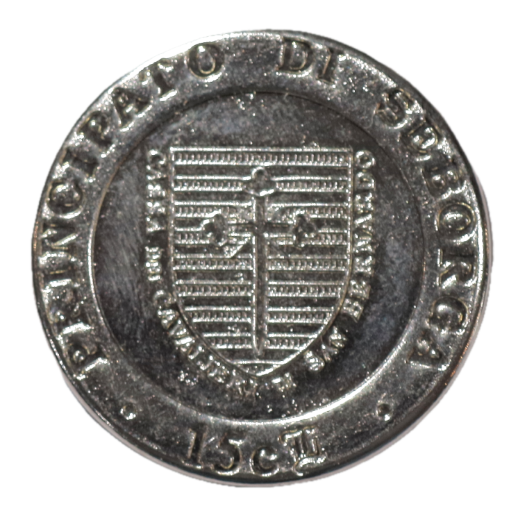 Italie, Seborga - Giorgio Ier, 15 Centimes, 1995