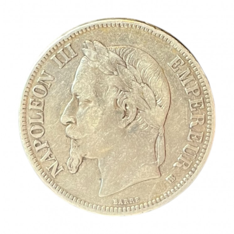 5 Francs Napoléon III 1869 BB