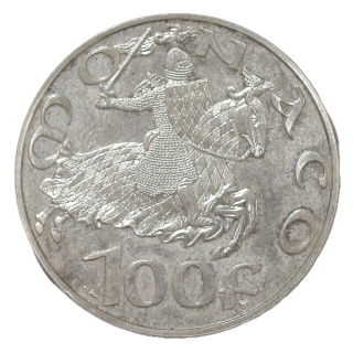 Monaco - 100 Francs, 1997