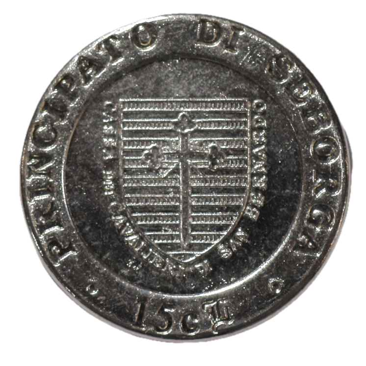Italie, Seborga - Giorgio Ier, 15 Centimes, 1995