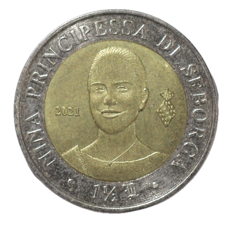 Italie, Seborga - Princesse Nina, 1 1/2 Luigini, 2024