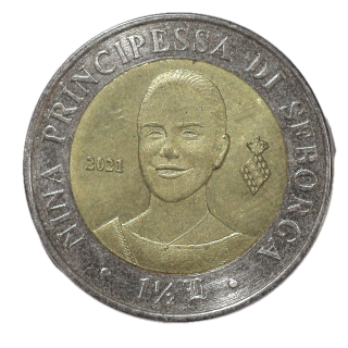 Italie, Seborga - Princesse Nina, 1 1/2 Luigini, 2024