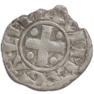 France - Dauphine, Archevêché de Vienne, Denier Ag., S.M Vienna, R/Maxima Gall, B. 1046