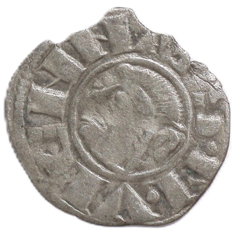 France - Dauphine, Archevêché de Vienne, Denier Ag., S.M Vienna, R/Maxima Gall, B. 1046