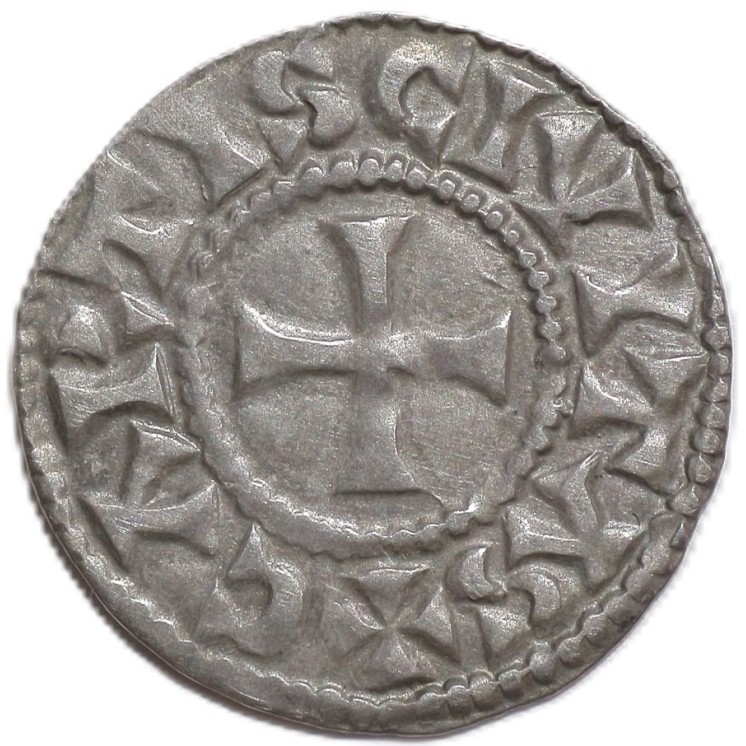 France - Raoul (923-936), Monogramme imité de Charles ( Rodolphe)