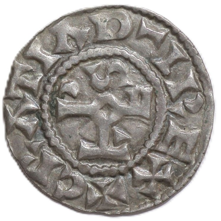 France - Raoul (923-936), Monogramme imité de Charles ( Rodolphe)