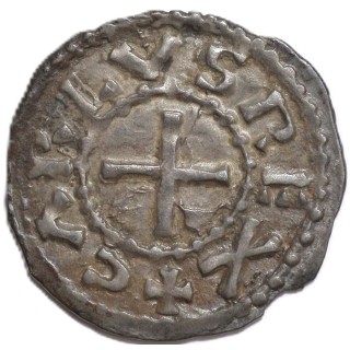 France - Charles le Chauve (832-877), Denier (Clermont Ferrant)