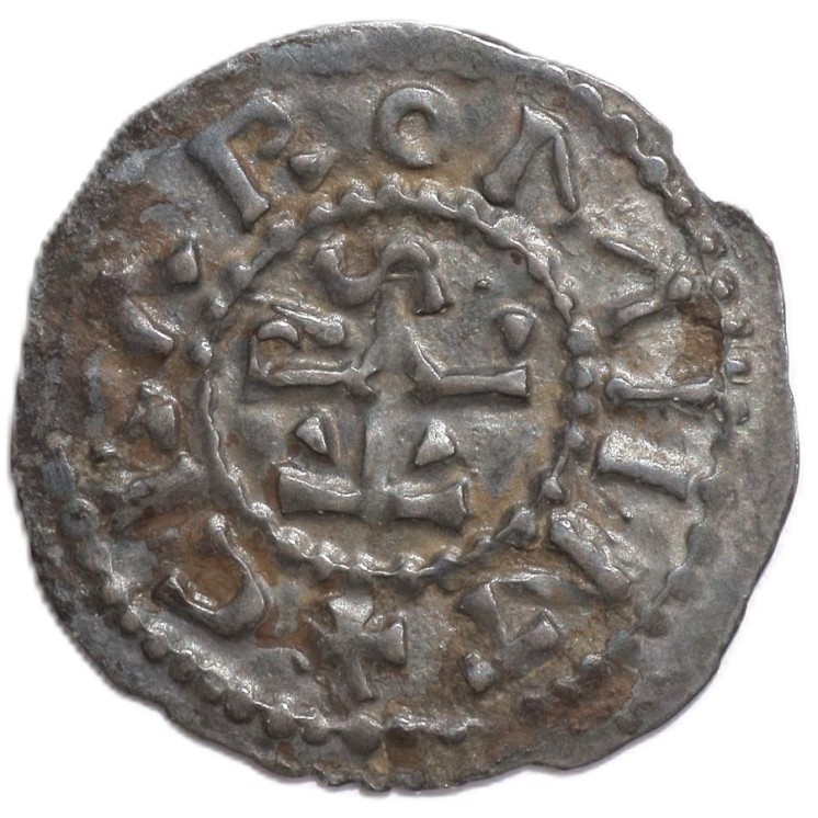 France - Charles le Chauve (832-877), Denier (Clermont Ferrant)