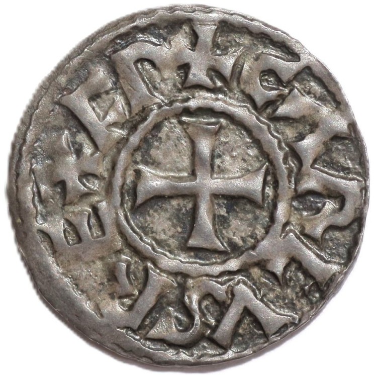 France - Charles le Chauve (832-877), Denier (Melle)