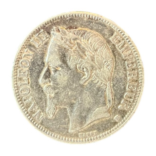 5 Francs Napoléon III 1867 BB