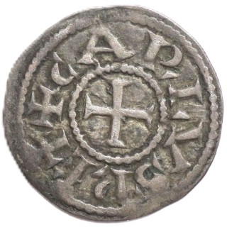 France - Charles le Chauve (832-877), Denier (Aquitaine)