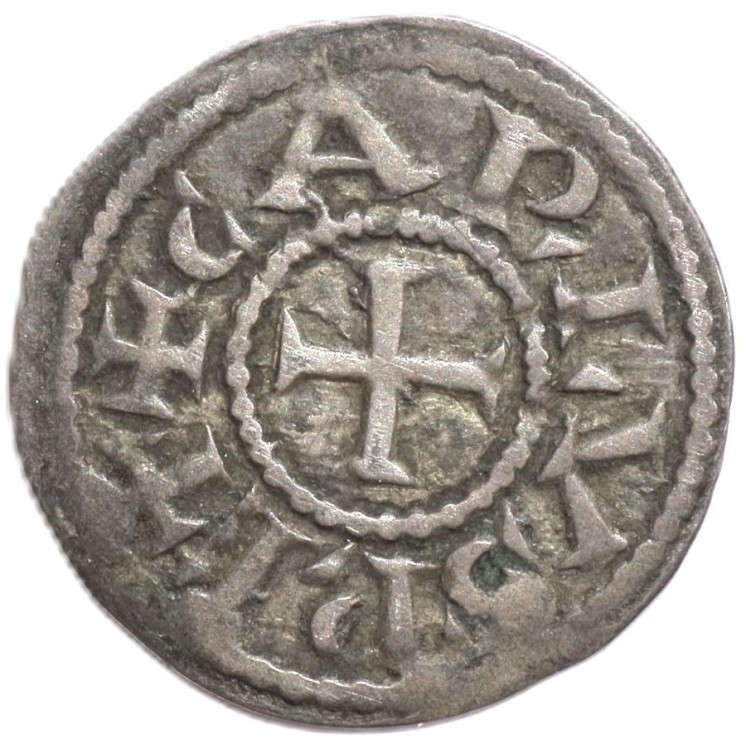 France - Charles le Chauve (832-877), Denier (Aquitaine)