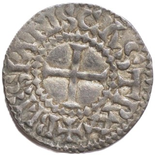 France - Charles le Chauve (832-877), Denier (Blois)