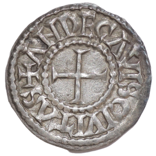 France - Eudes (887-898), Denier (Angers)