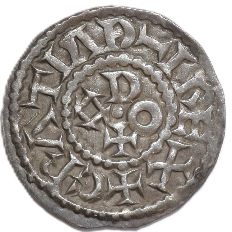 France - Eudes (887-898), Denier (Angers)