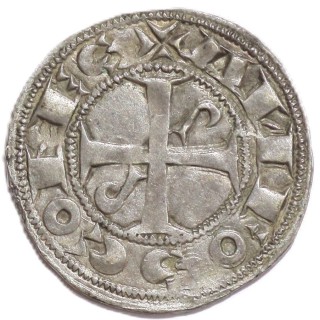 France - Languedoc, Comté de Toulouse, Alphonse Jourdain (1112-1148), Denier Ar.